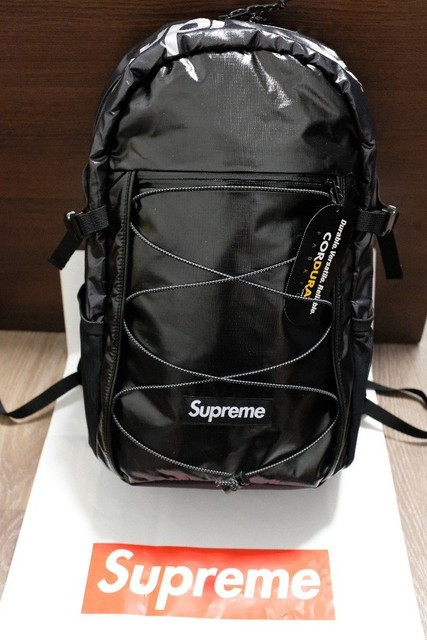 supreme fw17 black backpack